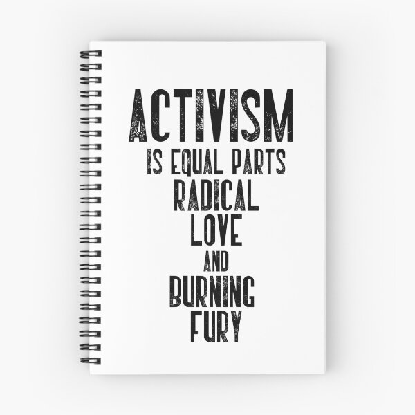 Item preview, Activism Is Equal Parts Radical Love And Burning Fury Social Justice Activist designed and sold by RetroMini2026.