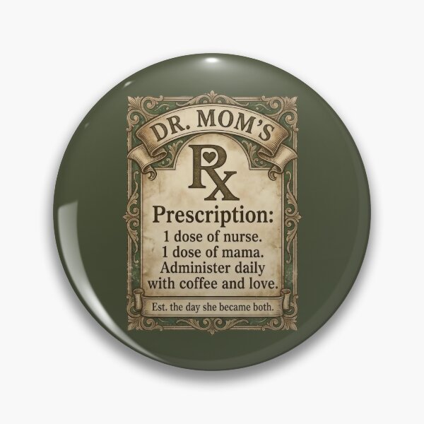 Item preview, Nurse Mom Shirt Apothecary | Dr Mom Tee | Funny Nurse Mom Gift | Vintage Nurse Shirt | RN Mom Gift | Nurse Appreciation Shirt Funny designed and sold by DESIGN BUREAU .