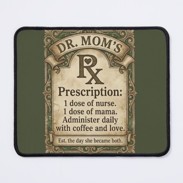 Item preview, Nurse Mom Shirt Apothecary | Dr Mom Tee | Funny Nurse Mom Gift | Vintage Nurse Shirt | RN Mom Gift | Nurse Appreciation Shirt Funny designed and sold by DESIGN BUREAU .
