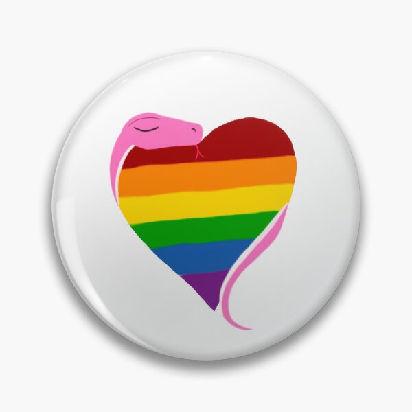 Item preview,  Snake Hugs: Rainbow Flag  designed and sold by gaydragongeek.