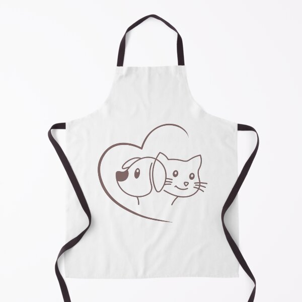 Item preview, Cat and Mouse Heart - Minimalist Line Art designed and sold by SweetFury.