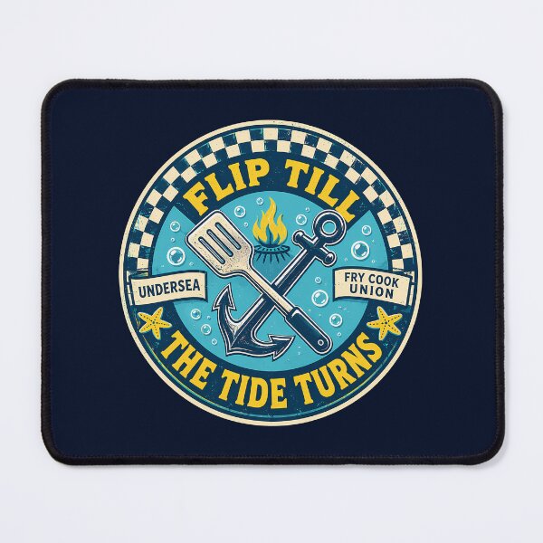 Item preview, Undersea Fry Cook Badge designed and sold by agearb.