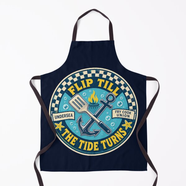 Item preview, Undersea Fry Cook Badge designed and sold by agearb.