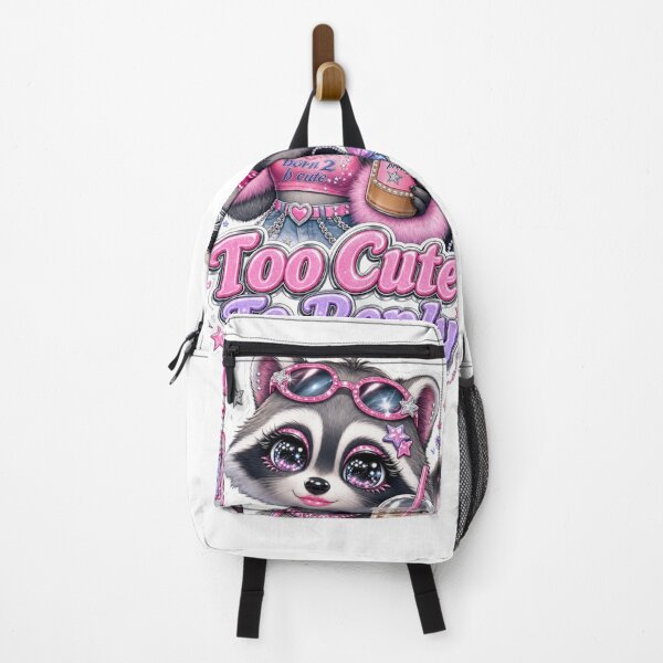 Item preview, Too Cute To Reply Y2K Raccoon Sticker designed and sold by Ashley critters.