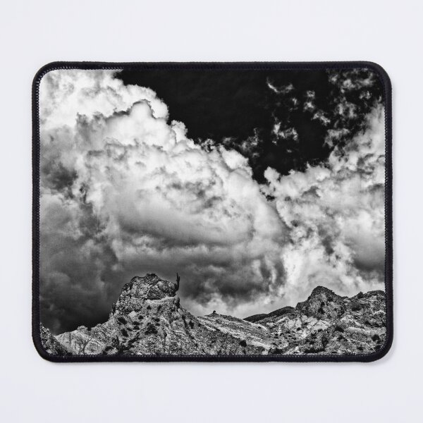 Item preview, Quebrada Humahuaca - Black and White Photo - Dramatic Mountain Cloud designed and sold by Keltoi-art.