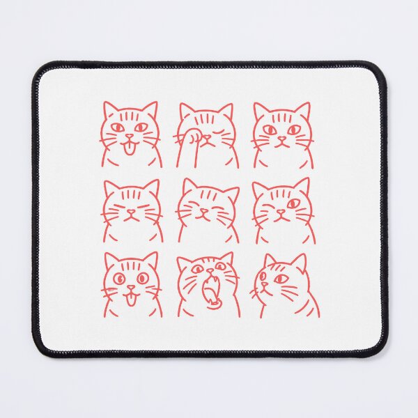 Item preview, Cats through the day designed and sold by QuirkyCritterCo.