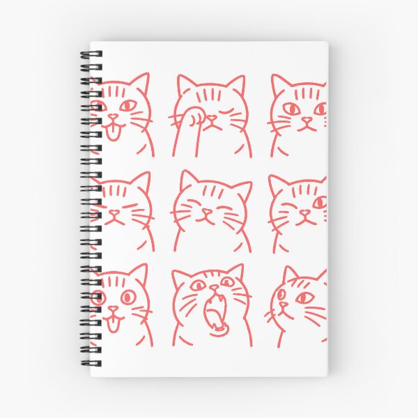 Item preview, Cats through the day designed and sold by QuirkyCritterCo.