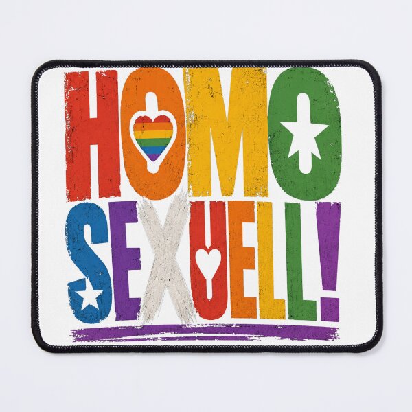 Item preview, Homo Sexual LGBTQ Pride Rainbow Vintage Design designed and sold by FrenchieFever.