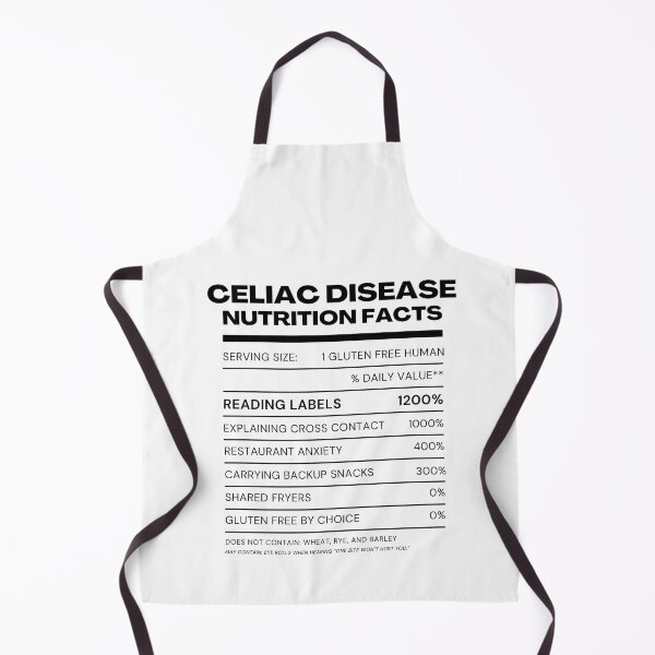 Item preview, Celiac disease nutrition facts designed and sold by DenverCeliacs.