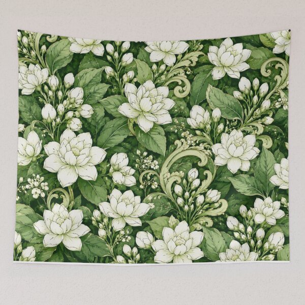 Item preview, Welcome Thailand Jasmine Bloom Pattern – Thai Floral Ornament Cute Travel Aesthetic designed and sold by Beeform.