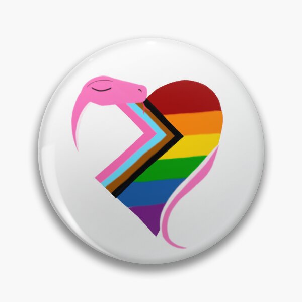 Item preview, Snake Hugs: Pride Progress Flag  designed and sold by gaydragongeek.