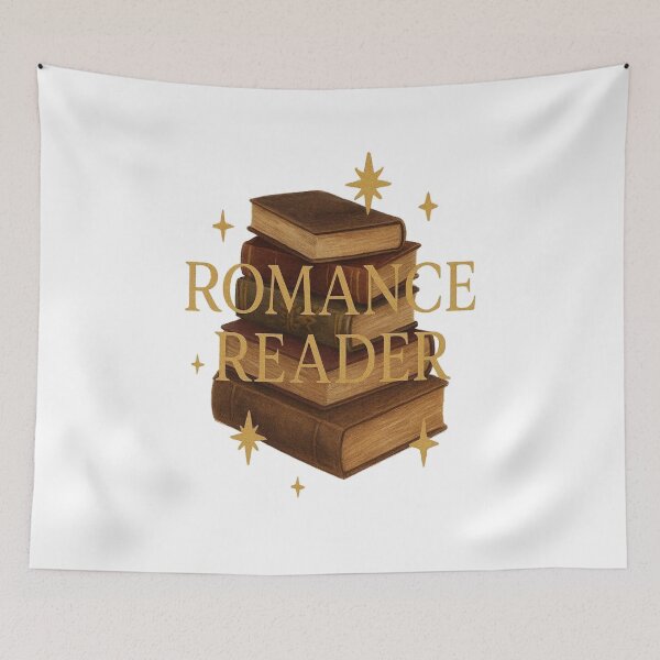 Item preview, Dark academia romance reading design designed and sold by BookedAndDesign.