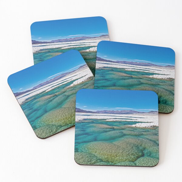 Item preview, Salar Turquoise Catamarca - Landscape Photo Argentina - Wild Nature Print designed and sold by Keltoi-art.