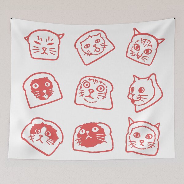 Item preview, Breaded Cats designed and sold by QuirkyCritterCo.