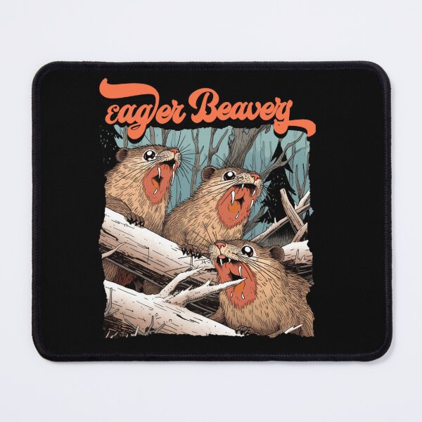 Item preview, Eager Beavers Woodland Friendship Poster Design Today Graphic designed and sold by SharoKayd.