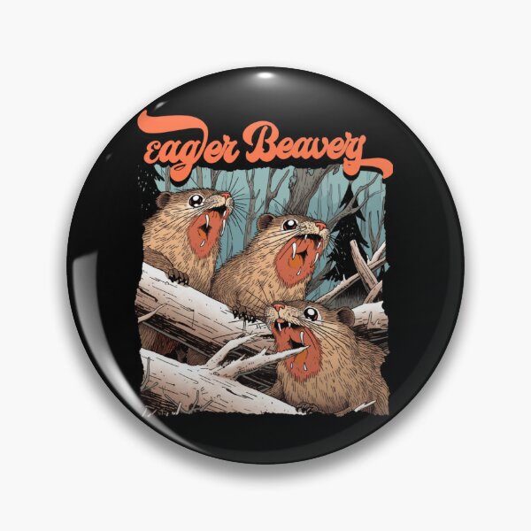 Item preview, Eager Beavers Woodland Friendship Poster Design Today Graphic designed and sold by SharoKayd.