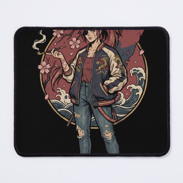 Item preview, Casual Baiken Guilty Gear Strive – Streetwear Ronin Art designed and sold by Senpaiwaves.