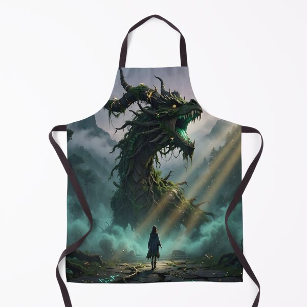 Item preview, Ancient Forest Dragon | Epic Fantasy Creature designed and sold by DreamyWallVibes.