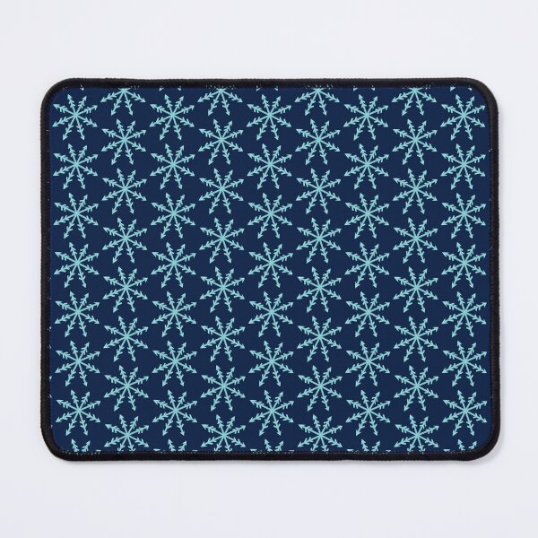 Item preview, Simple Ice Blue Snowflake Illustration designed and sold by ubborn.