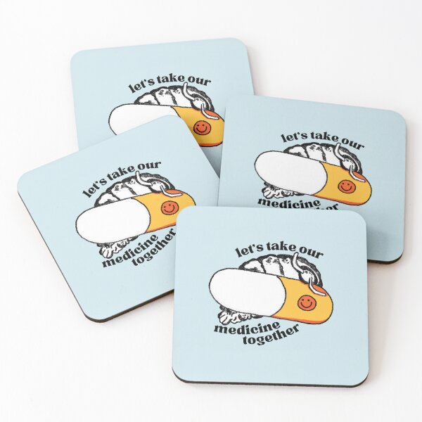 Item preview, Yellow Pill Isopod Take Our Medicine Together designed and sold by potterspatch.