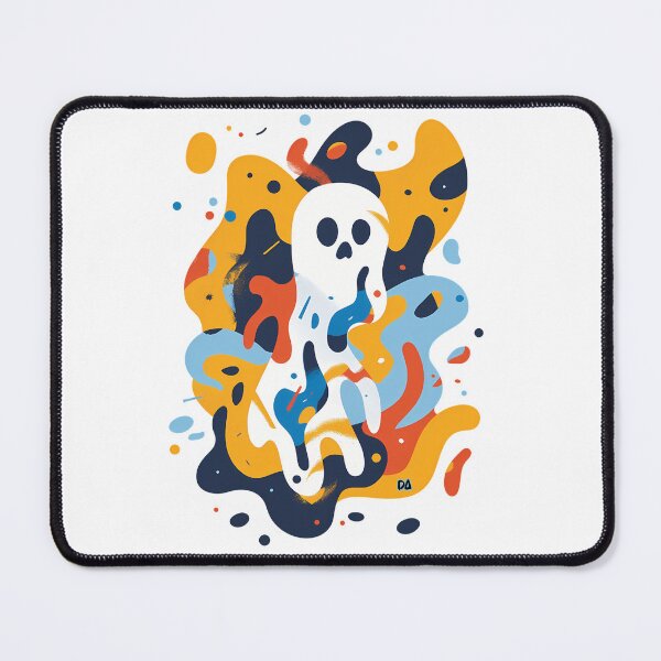 Item preview, Cute Spooky Halloween Seamless Borders Ghosts Pumpkins Skull Sticker Pack designed and sold by DesignArtist.ia.