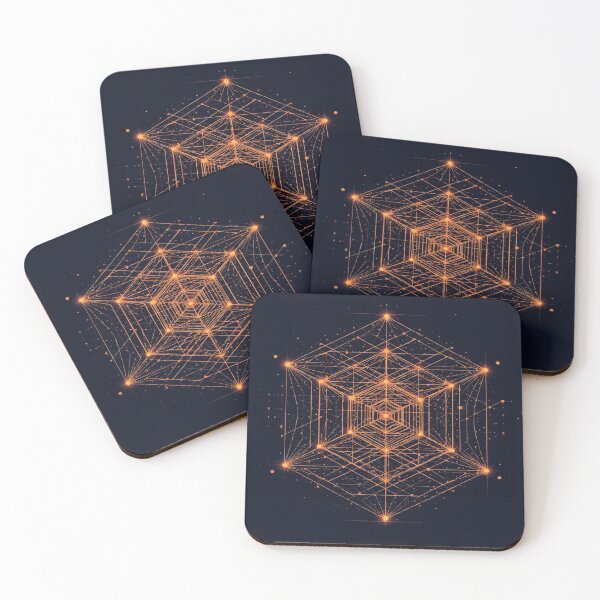 Item preview, Nested Hypercubes designed and sold by AbstractAnom.