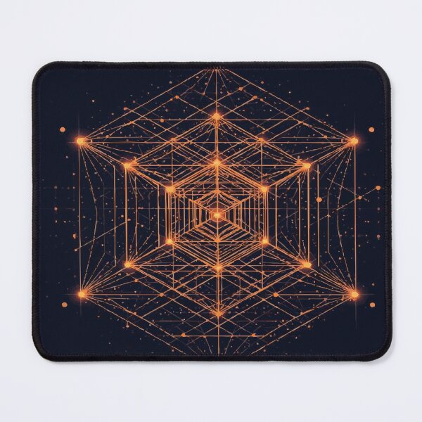 Item preview, Nested Hypercubes designed and sold by AbstractAnom.
