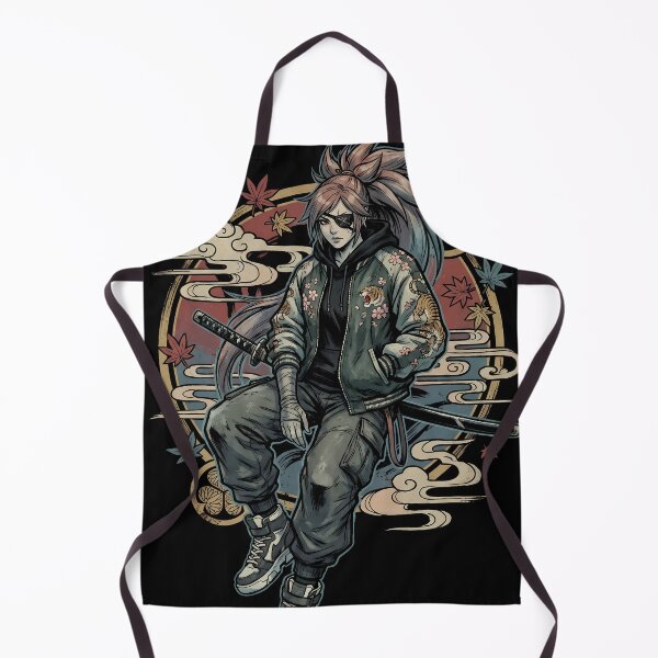 Item preview, Casual Baiken Prosthetic Arm – Streetwear Samurai Legend designed and sold by Senpaiwaves.