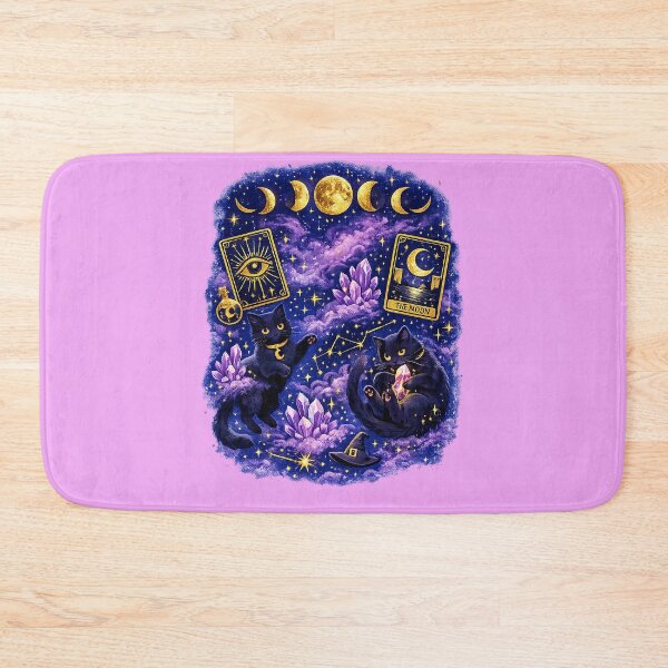 Item preview, Celestial Witch Cats of the Cosmic Tarot designed and sold by slikar.