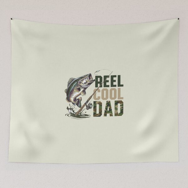 Item preview, Retro Fishing Reel Cool Dad Father Day designed and sold by Saitokuu7Art.