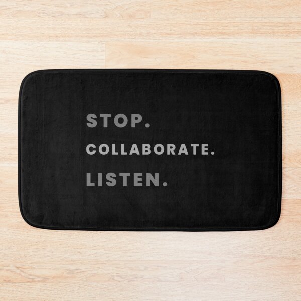 Item preview, Stop. Collaborate. Listen. designed and sold by emeryhlawrence.