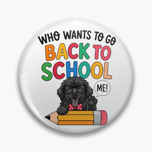 Item preview, Funny Newfoundland Back To School Pencil Boys Girls Kids designed and sold by FurryHavenPH.