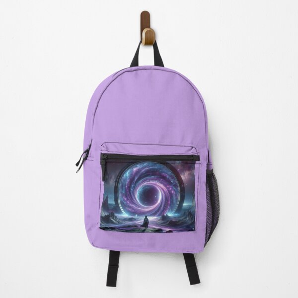 Item preview, SOLITARY FIGURE STANDING BEFORE A COSMIC PORTAL designed and sold by Catalina Kate.