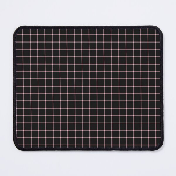 Item preview, Black And Blush Mini Gingham Pattern designed and sold by pattern-archive.