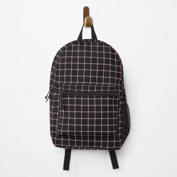 Item preview, Black And Blush Mini Gingham Pattern designed and sold by pattern-archive.