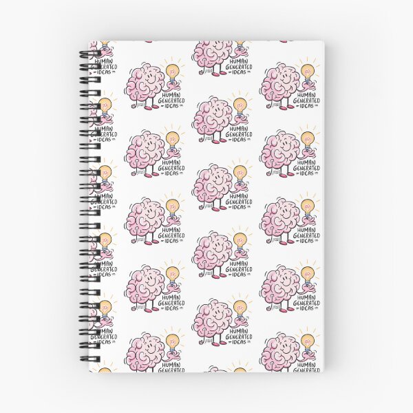 Item preview, Human Generated Ideas - Anti AI Illustration | Human Made | Not AI | No AI Art designed and sold by GoodStuffNoNonsense.