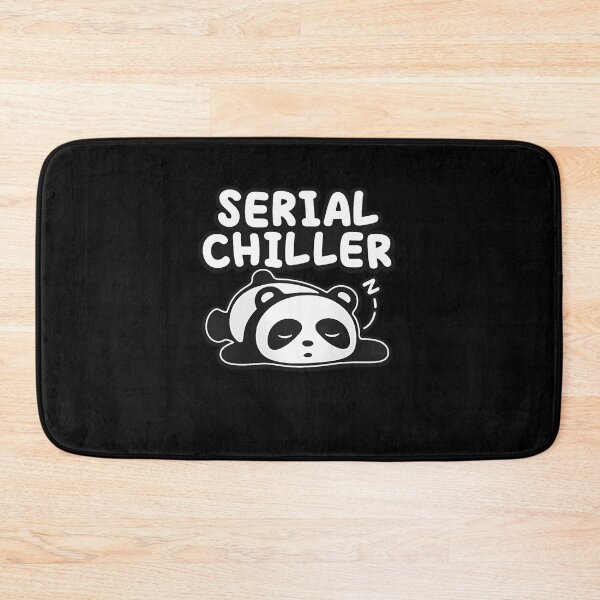 Item preview, Serial Chiller Panda Cute Lazy Humor Design designed and sold by Ekonolotie.