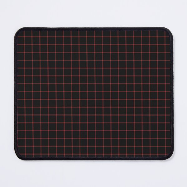 Item preview, Black And Brick Red Mini Gingham Pattern designed and sold by pattern-archive.