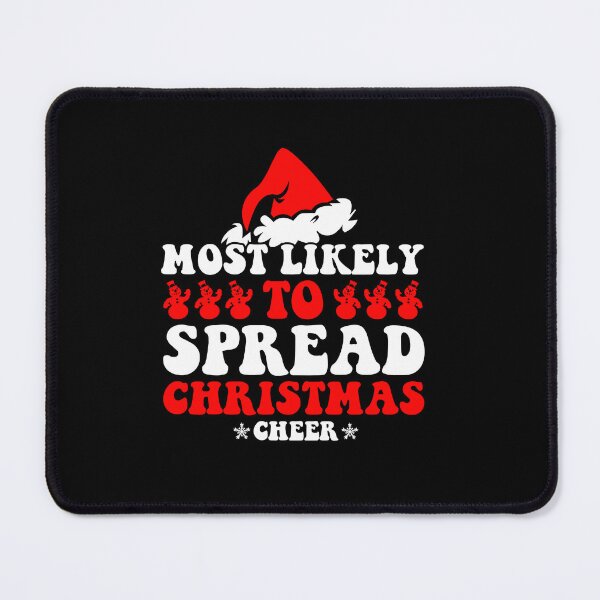 Item preview, Most Likely To Spread Christmas Cheer Santa Hat Xmas Lights designed and sold by CosmoKitsch.