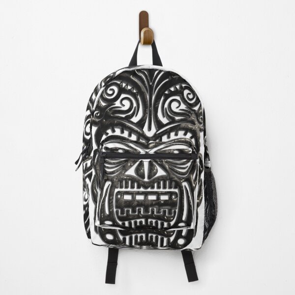 Item preview, Black Tribal Mask - Ethnic Vector Illustration - Sacred Art Print designed and sold by Keltoi-art.