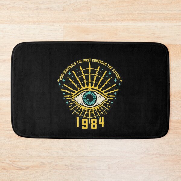 Item preview, 1984 Orwell Eye Dystopian Surveillance Warning Design designed and sold by Ekonolotie.
