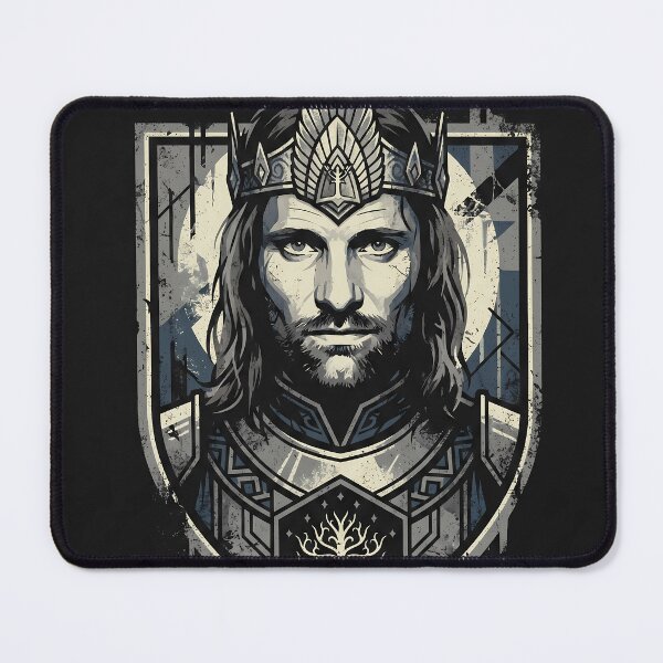 Item preview, Aragorn Strider LOTR – King Elessar Tribute designed and sold by Senpaiwaves.