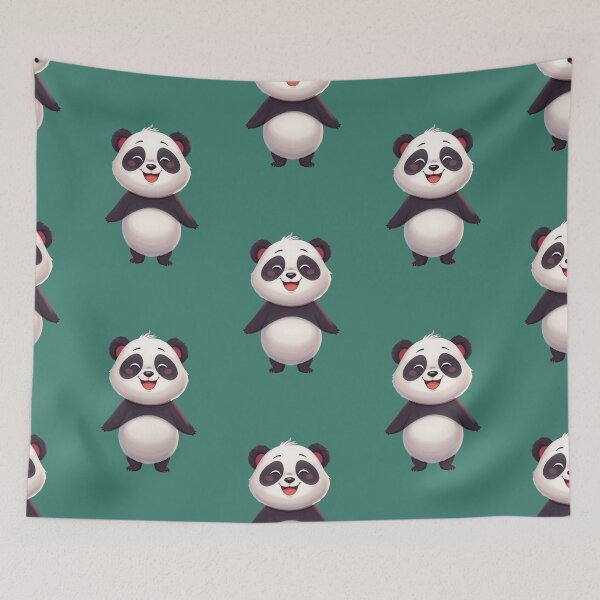 Item preview, Happy Panda designed and sold by Art70shop.