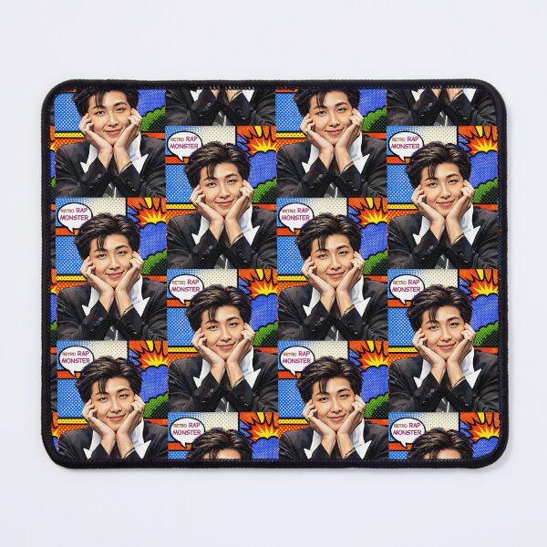 Item preview, BTS Namjoon - Rap Monster - colourful pop art - RM retro vibe designed and sold by moteesshop.