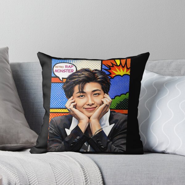 Item preview, BTS Namjoon - Rap Monster - colourful pop art - RM retro vibe designed and sold by moteesshop.