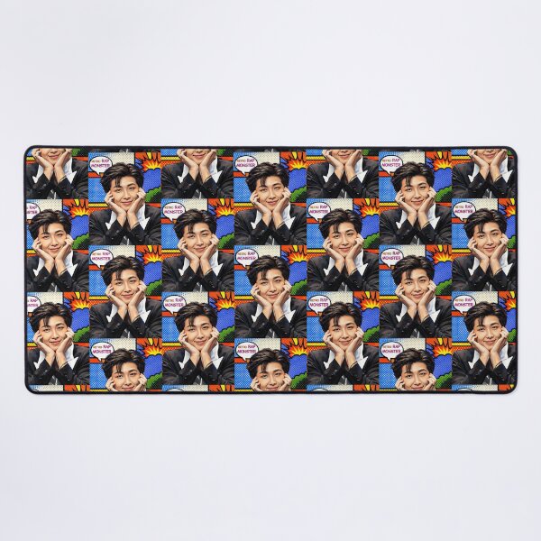 Item preview, BTS Namjoon - Rap Monster - colourful pop art - RM retro vibe designed and sold by moteesshop.