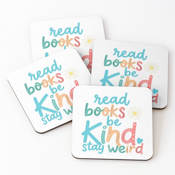 Item preview, Read Books Be Kind Stay Weird Book Lover Quote Kindness Reader Motivational designed and sold by RetroMini2026.