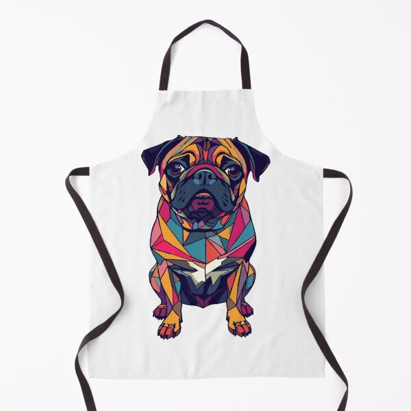 Item preview, Geometric Pug designed and sold by AbstractAnom.
