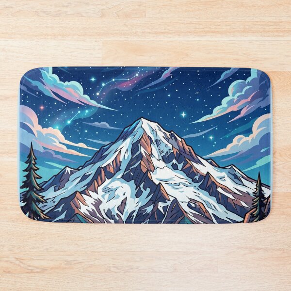 Item preview, Lassen Volcanic National Park Anime Skyline designed and sold by SpiriTravels.
