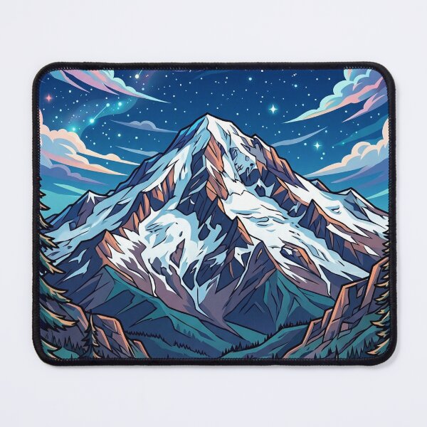 Item preview, Lassen Volcanic National Park Anime Skyline designed and sold by SpiriTravels.